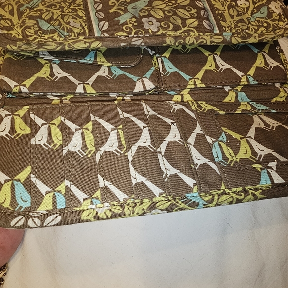 Vera Bradley Sitting In A Tree Women's TriFold Wallet - Picture 9 of 13